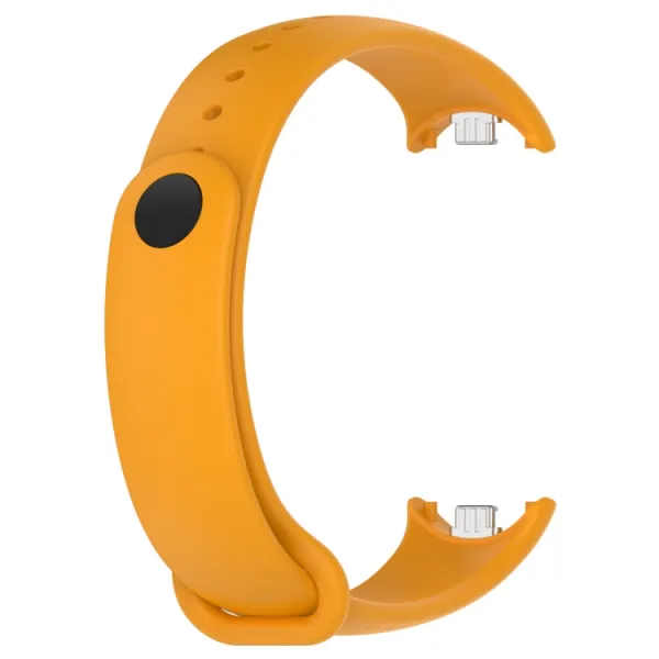SILICONE Vymeniteľný remienok pre Xiaomi Smart Band 9 žltý