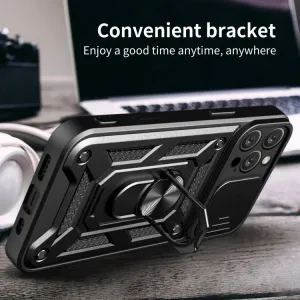 RING CAMERA Kryt s držiakom pre Apple iPhone 16 Pro Max čierny