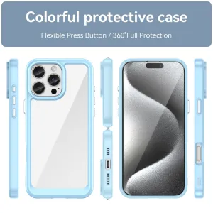 CRYSTAL Ochranný kryt pre Apple iPhone 16 Pro Max modrý