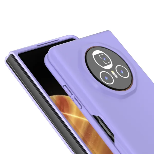 PLASTIC Ochranný plastový kryt pre Honor Magic V3 fialový