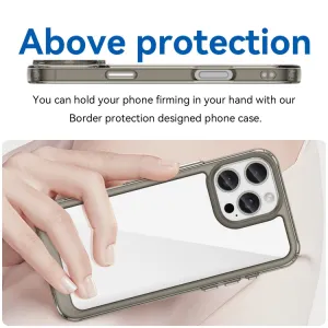 CRYSTAL Ochranný kryt pre Apple iPhone 16 Pro Max šedý
