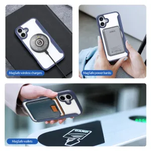 DUX X PRO Zaklápacie puzdro s MagSafe pre Apple iPhone 16 modré