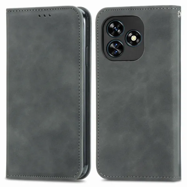 MAGNETIC Zaklápací kryt pre Oukitel C51 šedý
