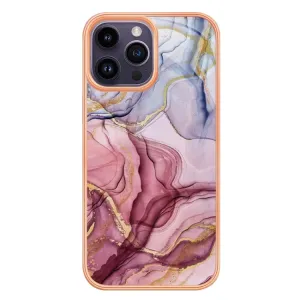IMD MARBLE Ochranný kryt pre Apple iPhone 16 Pro Max ROSE RED