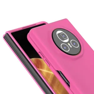 PLASTIC Ochranný plastový kryt pre Honor Magic V3 tmavoružový