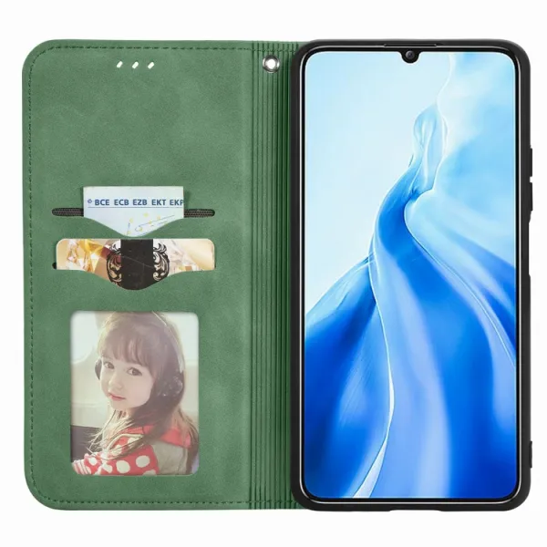 MAGNETIC Zaklápací kryt pre Oukitel C51 zelený