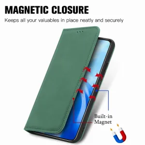 MAGNETIC Zaklápací kryt pre Oukitel C51 zelený