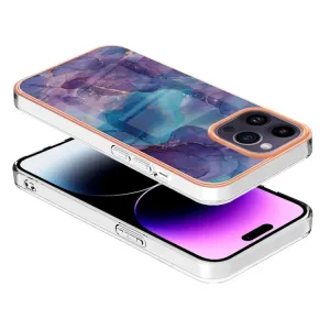 IMD MARBLE Ochranný kryt pre Apple iPhone 16 Pro Max PURPLE