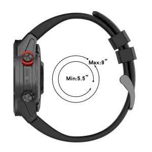 SILICONE Vymeniteľný remienok pre Garmin Fenix E 47mm modrý