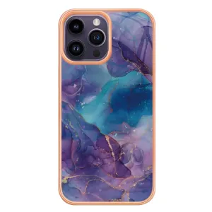 IMD MARBLE Ochranný kryt pre Apple iPhone 16 Pro Max PURPLE