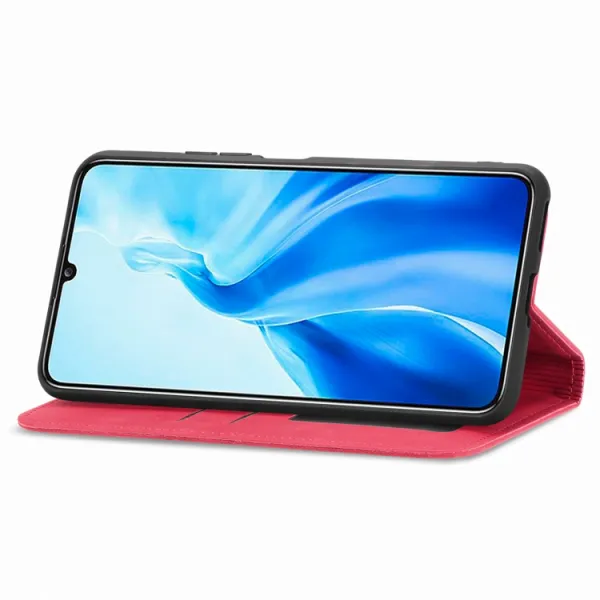 MAGNETIC Zaklápací kryt pre Oukitel C51 červený