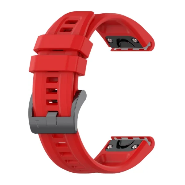 SILICONE Vymeniteľný remienok pre Garmin Enduro 3 červený