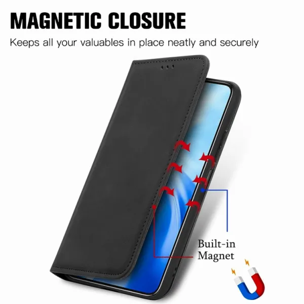 MAGNETIC Zaklápací kryt pre Oukitel C51 čierny