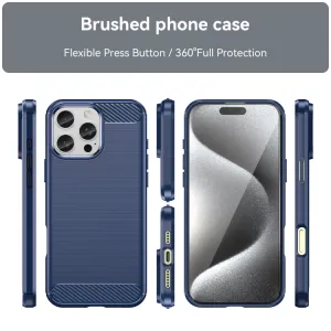FLEXI TPU Ochranný kryt Apple iPhone 16 Pro Max modrý
