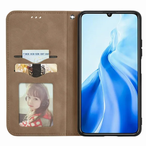MAGNETIC Zaklápací kryt pre Oukitel C51 hnedý