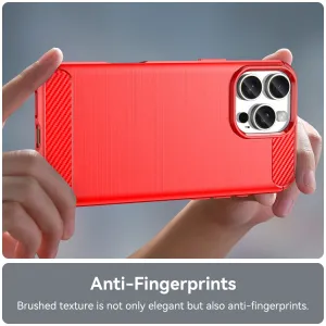 FLEXI TPU Ochranný kryt Apple iPhone 16 Pro Max červený