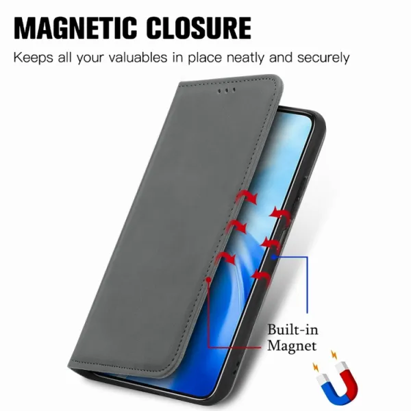 MAGNETIC Zaklápací kryt pre Oukitel C51 šedý