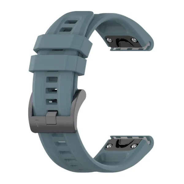 SILICONE Vymeniteľný remienok pre Garmin Fenix E 47mm modrý