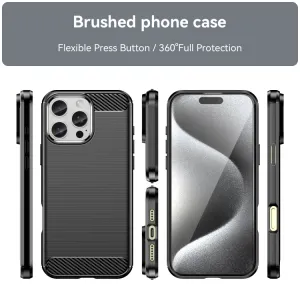 FLEXI TPU Ochranný kryt Apple iPhone 16 Pro Max čierny