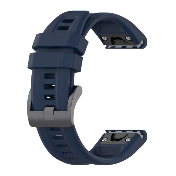 SILICONE Vymeniteľný remienok pre Garmin Enduro 3 tmavomodrý
