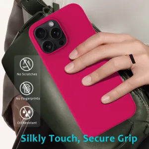 RUBBER Ochranný kryt pre Apple iPhone 16 Pro Max tmavoružový