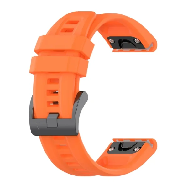 SILICONE Vymeniteľný remienok pre Garmin Enduro 3 oranžový
