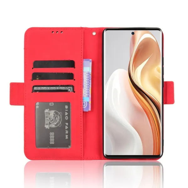SLOT Peňaženkový obal pre Ulefone Note 17 Pro červený