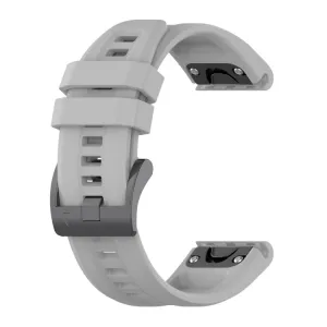 SILICONE Vymeniteľný remienok pre Garmin Fenix E 47mm šedý