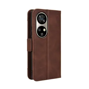 SLOT Peňaženkový obal pre Ulefone Note 17 Pro hnedý