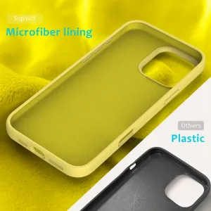 RUBBER Ochranný kryt pre Apple iPhone 16 Pro Max žltý