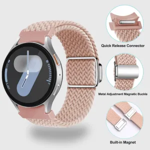 BRAIDED Nylonový remienok pre Samsung Galaxy Watch 7 (40 / 44 mm) CACTUS