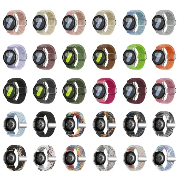 BRAIDED Nylonový remienok pre Samsung Galaxy Watch 7 (40 / 44 mm) CACTUS