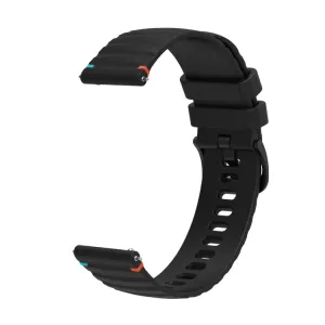 WAVY Silikónový remienok pre Garmin Forerunner 165 čierny