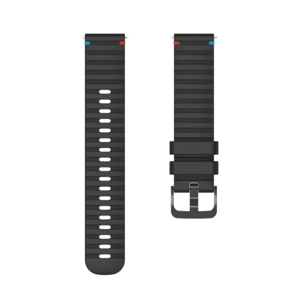WAVY Silikónový remienok pre Garmin Forerunner 165 čierny