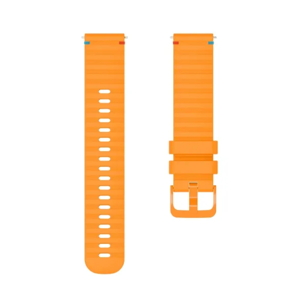 WAVY Silikónový remienok pre Garmin Forerunner 165 oranžový