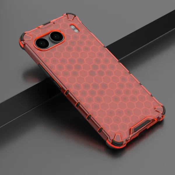 HONEYCOMB Ochranný kryt OnePlus Nord 4 5G červený