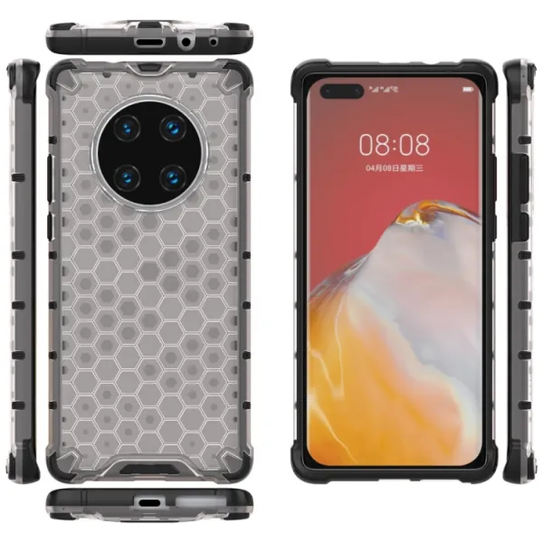 HONEYCOMB Ochranný kryt Huawei Mate 40 Pro priehľadný
