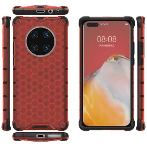 HONEYCOMB Ochranný kryt Huawei Mate 40 Pro červený