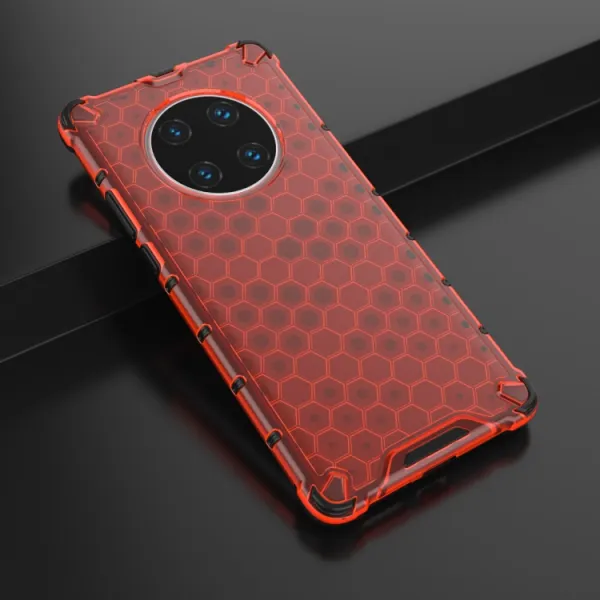 HONEYCOMB Ochranný kryt Huawei Mate 40 Pro červený