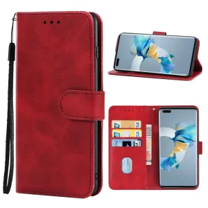 SMOOTH Peňaženkové puzdro pre Huawei Mate 40 Pro červené
