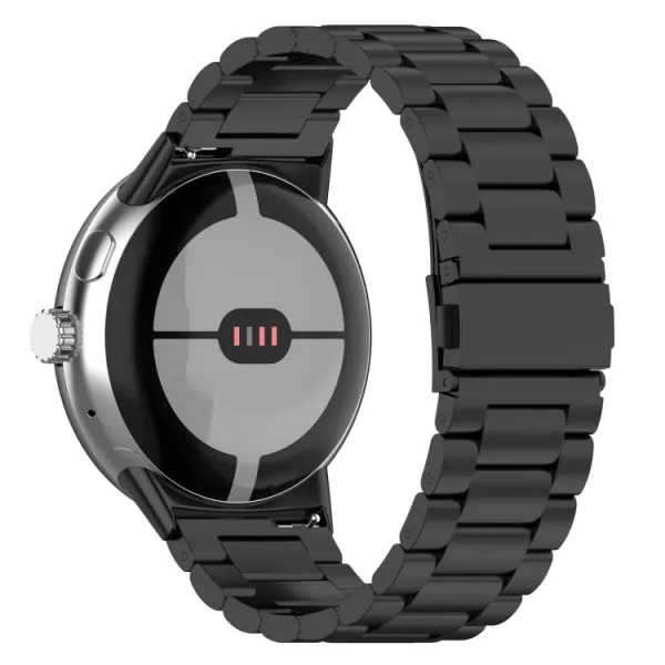 CLASSIC Kovový remienok pre Google Pixel Watch 4 45mm / Pixel Watch 3 45mm čierny