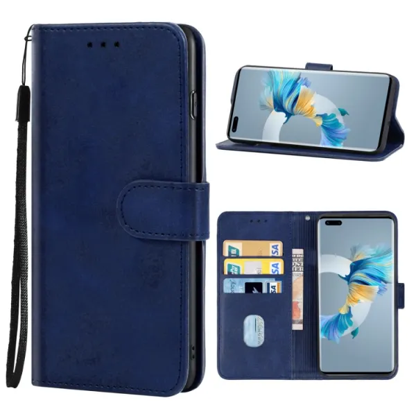 SMOOTH Peňaženkové puzdro pre Huawei Mate 40 Pro modré