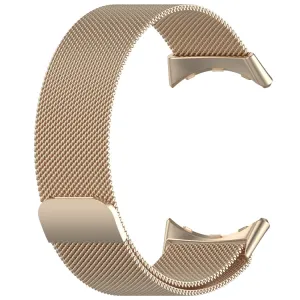 MILANESE Kovový remienok pre Google Pixel Watch 4 45mm / Pixel Watch 3 45mm CHAMPAGNE