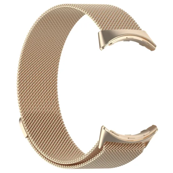 MILANESE Kovový remienok pre Google Pixel Watch 4 45mm / Pixel Watch 3 45mm CHAMPAGNE