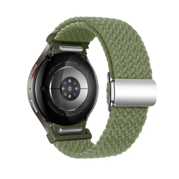 BRAIDED Nylonový remienok pre Samsung Galaxy Watch 7 (40 / 44 mm) CACTUS