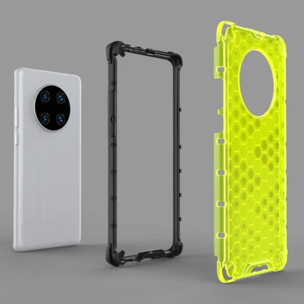 HONEYCOMB Ochranný kryt Huawei Mate 40 Pro priehľadný