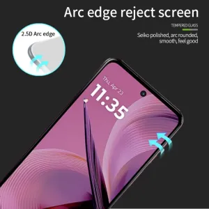 3D Tvrdené ochranné sklo pre Motorola Moto G55 5G