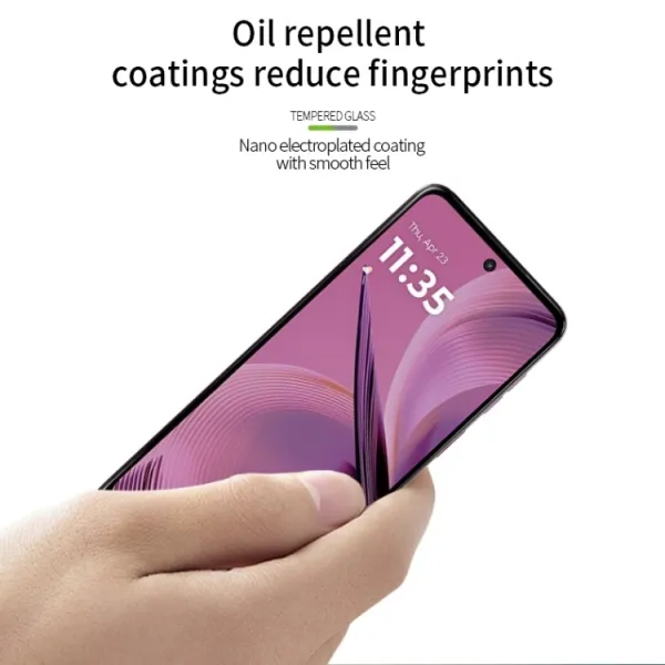 3D Tvrdené ochranné sklo pre Motorola Moto G55 5G