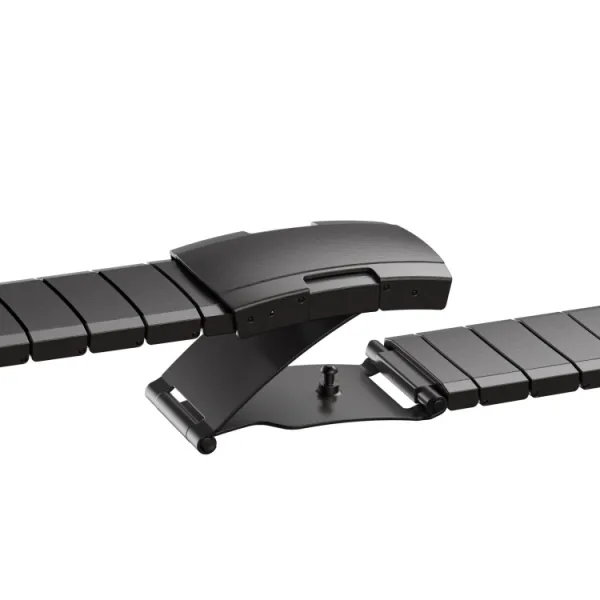 ARMOUR QUICK RELEASE Kovový remienok pre Garmin Fenix E 47mm čierny
