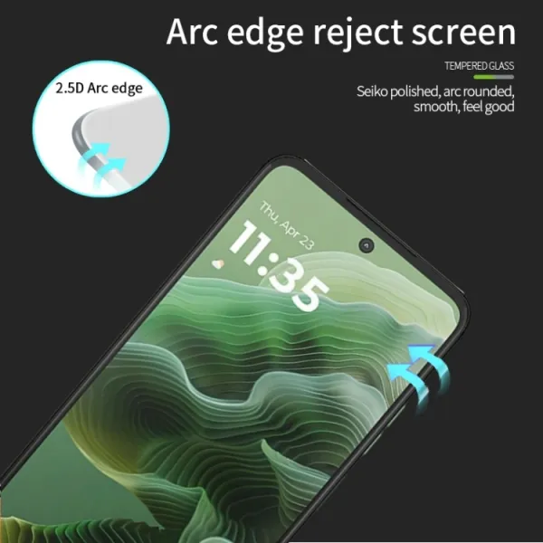 3D Tvrdené ochranné sklo pre Motorola Moto G35 5G